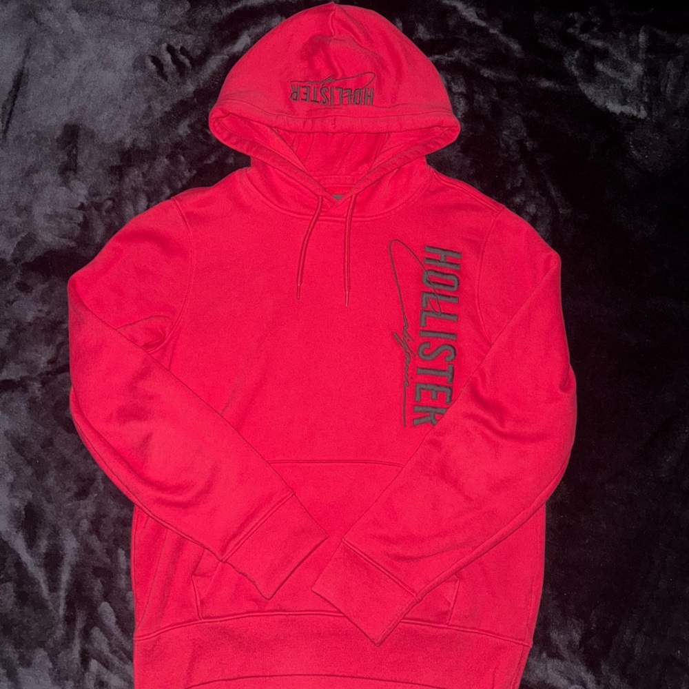 Hollister Red Hoodie for Men
